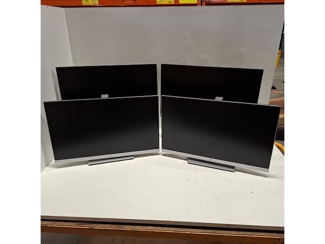 4x monitor hp, e243, 2019 - afbeelding 1 van  18