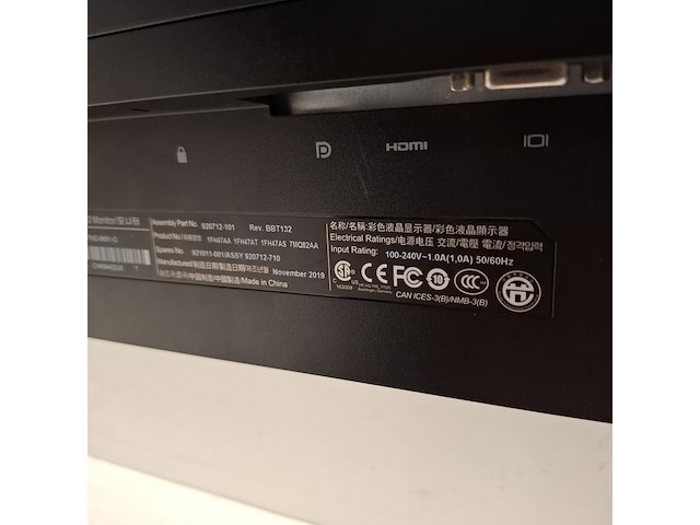 4x monitor hp, e243, 2019 - afbeelding 14 van  18