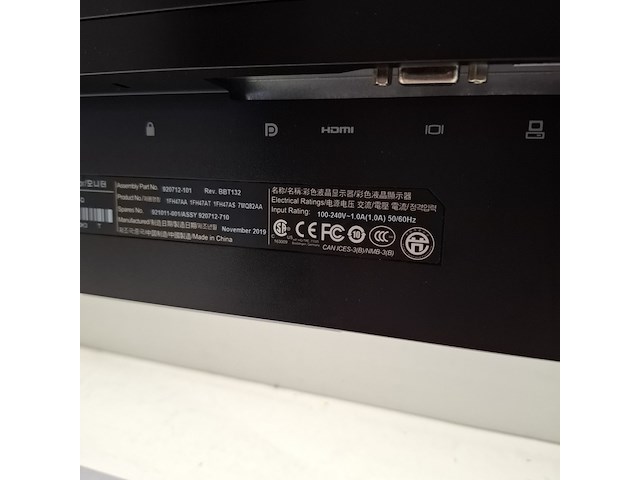 4x monitor hp, e243, 2019 - afbeelding 5 van  18