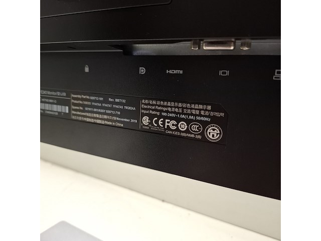 4x monitor hp, e243, 2019 - afbeelding 9 van  18