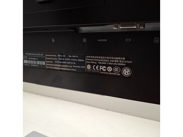 4x monitor hp, e243, 2019 - afbeelding 18 van  18