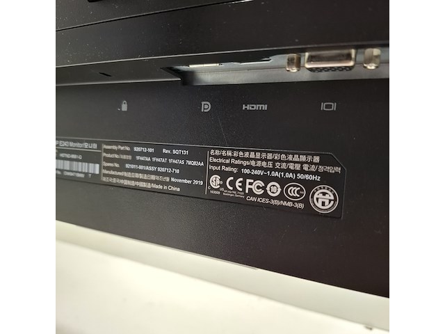 4x monitor hp, e243, 2019 - afbeelding 9 van  17