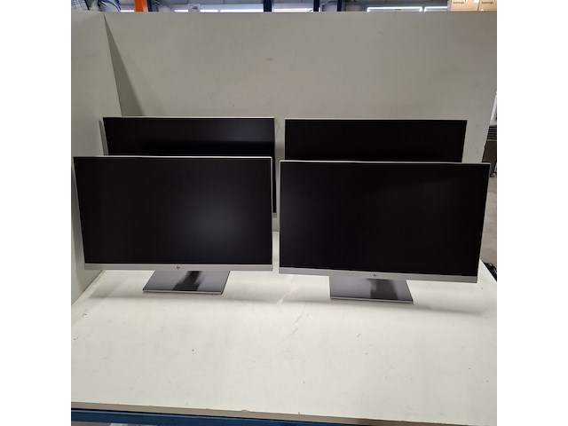 4x monitor hp, e243, 2019 - afbeelding 1 van  17