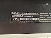 4x monitor hp, e243, 2019 - afbeelding 12 van  17