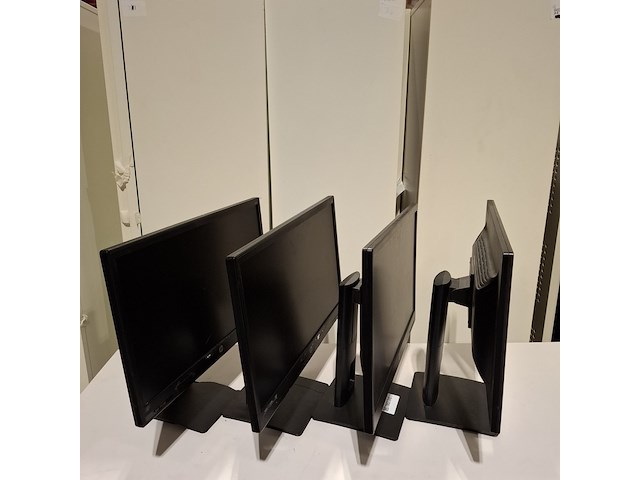 4x monitor hp, vh22, bouwjaar 2019 - afbeelding 2 van  9