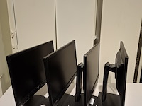 4x monitor hp, vh22, bouwjaar 2019 - afbeelding 2 van  9