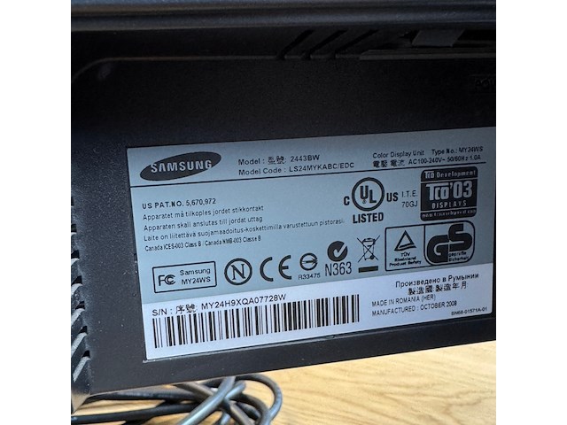 4x monitor, o.a. samsung, acer en dell - afbeelding 3 van  5