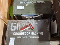 4x motor grondboor machine in transportkist, stihl, o.a. 4308 - afbeelding 2 van  11