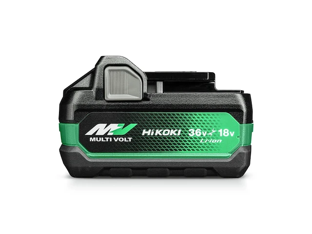 4x multi volt accu, hikoki, bsl 36a18x (36v/18v - 2,5ah/5,0ah) - afbeelding 1 van  1