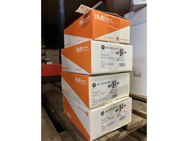 4x multibox ruimteregeling heimeier, wit - afbeelding 3 van  3
