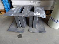 4x nood overstort dakrand, royal, grijs