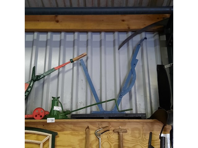 4x nostalgische riet/stro snijder - afbeelding 2 van  7