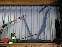 4x nostalgische riet/stro snijder - afbeelding 2 van  7