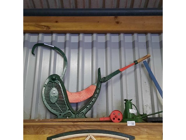 4x nostalgische riet/stro snijder - afbeelding 3 van  7