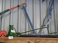 4x nostalgische riet/stro snijder - afbeelding 4 van  7