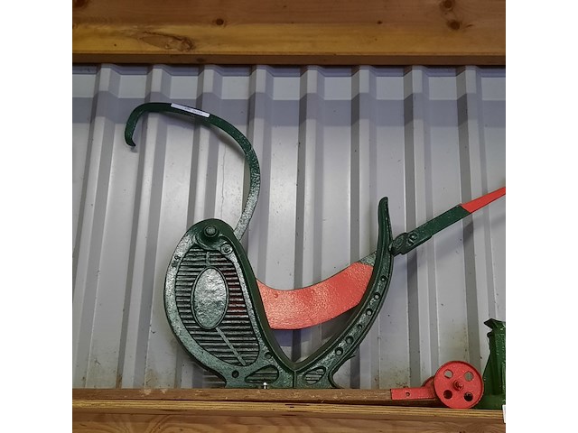 4x nostalgische riet/stro snijder - afbeelding 5 van  7