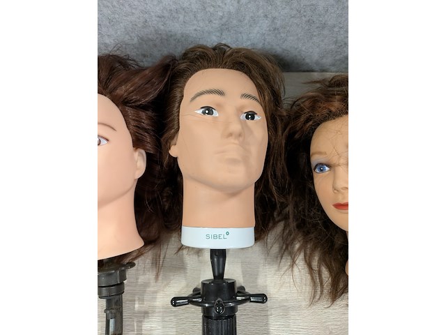 4x oefenhoofd, sibel en xanitalia - afbeelding 3 van  6