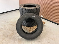 4x ongebruikt continental 295/55r22.5 retread vrachtwagenband - afbeelding 2 van  6