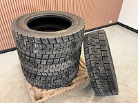 4x ongebruikt continental 295/55r22.5 retread vrachtwagenband - afbeelding 5 van  6