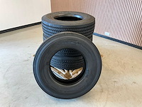 4x ongebruikt double coin 285/70r19.5 vrachtwagenband - afbeelding 2 van  7