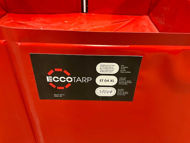 4x ongebruikt eccotarp opvouwbare lekbak - afbeelding 3 van  5