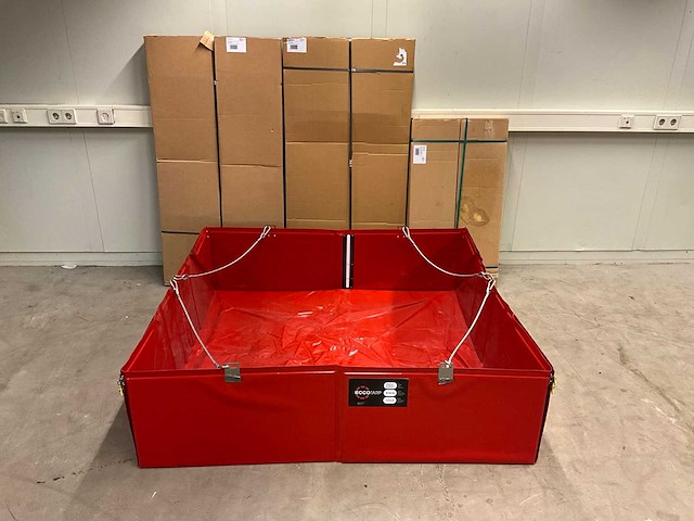 4x ongebruikt ecotarp mobiele vloeistof opvangbak - afbeelding 2 van  6