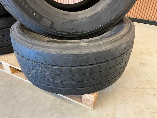 4x ongebruikt first tire 385/55r22.5 vrachtwagenband - afbeelding 5 van  6