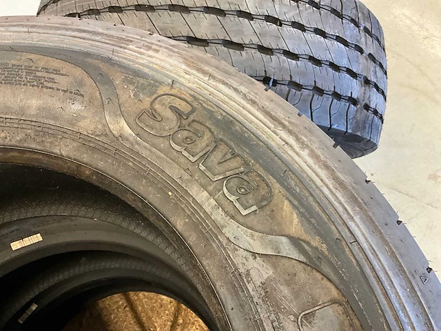 4x ongebruikt sava avant 5 315/60r22.5 retread vrachtwagenband - afbeelding 5 van  7