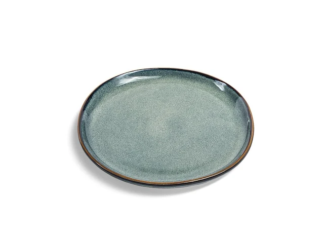 4x ontbijtborden set van 6 stuks – ø21 cm - saliegroen vidi, verde - afbeelding 7 van  10