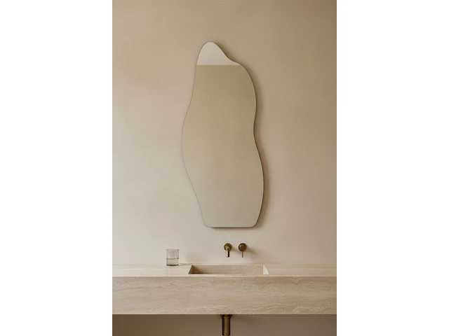 4x organische led badkamerspiegel 140×50 – anti-condens & led verlichting – 3 lichtkleuren vidi, arila - afbeelding 1 van  3