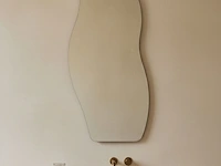 4x organische led badkamerspiegel 140×50 – anti-condens & led verlichting – 3 lichtkleuren vidi, arila