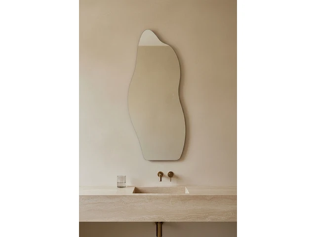 4x organische led badkamerspiegel 140×50 – anti-condens & led verlichting – 3 lichtkleuren vidi, arila - afbeelding 1 van  3
