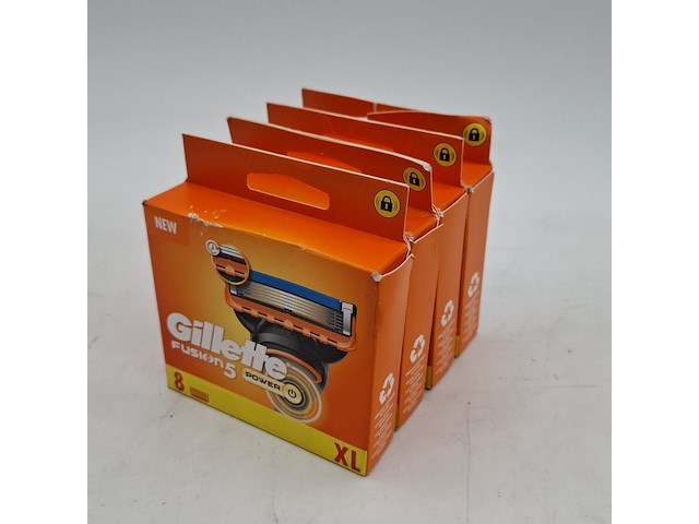4x pak a 8x scheermes, gillette, fusion 5 power - afbeelding 6 van  9