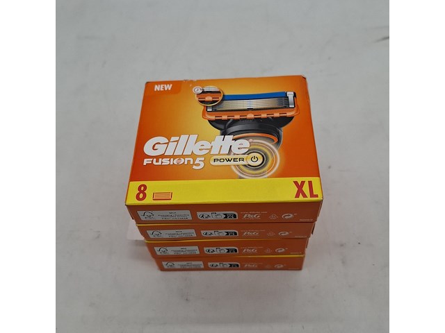 4x pak a 8x scheermes, gillette, fusion 5 power - afbeelding 9 van  9