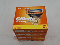 4x pak a 8x scheermes, gillette, fusion 5 power - afbeelding 5 van  9