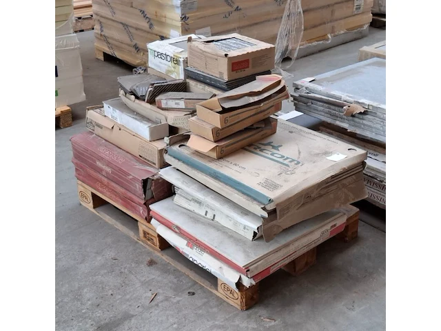4x pallet met diverse wand & vloer tegels o.a. sphinx, incepa, pastorelli - afbeelding 7 van  18