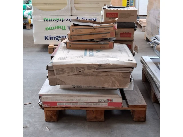 4x pallet met diverse wand & vloer tegels o.a. sphinx, incepa, pastorelli - afbeelding 8 van  18