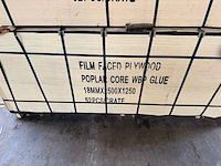 4x pallet populierenmultiplex platen, 2500 * 1250 * 18mm, donkerbruin - afbeelding 9 van  9