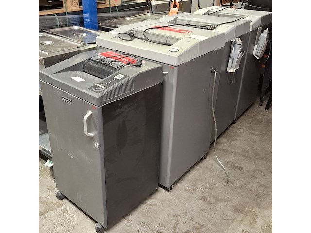 4x papiervernietiger, eba/fellowes - afbeelding 1 van  9