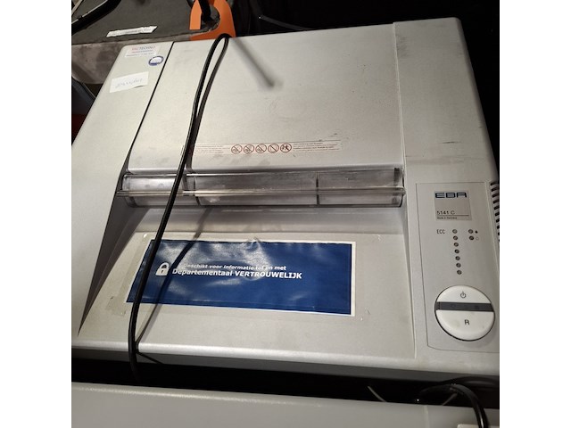 4x papiervernietiger, eba/fellowes - afbeelding 5 van  9