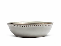 4x pastaborden set van 6 stuks – ø17,5 cm – parelwit vidi, sapore - afbeelding 3 van  6
