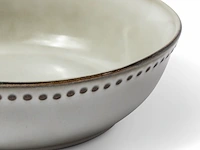4x pastaborden set van 6 stuks – ø17,5 cm – parelwit, vidi, sapore - afbeelding 4 van  6