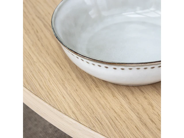 4x pastaborden set van 6 stuks – ø17,5 cm – parelwit, vidi, sapore - afbeelding 6 van  6