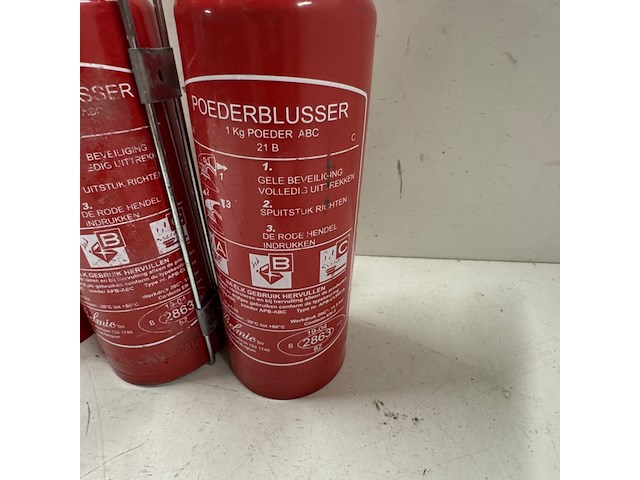 4x poederblusser, belmic - afbeelding 3 van  3