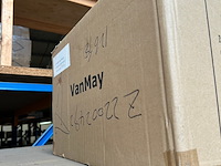 4x premium massage gun in koffer met 6 opzetstukken, bluemay - afbeelding 4 van  5