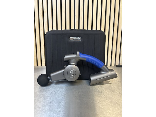 4x premium massage gun in koffer met opzetstukken, bluemay - afbeelding 5 van  14