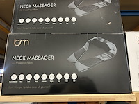 4x premium massagekussen, nekmassage apparaat bluemay - afbeelding 3 van  4