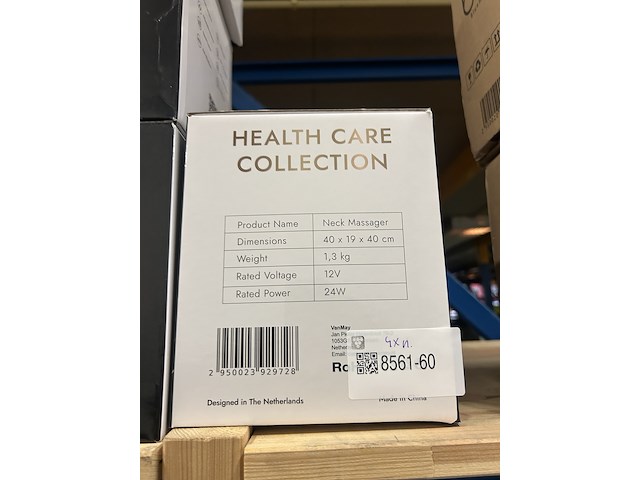 4x premium massagekussen, nekmassage apparaat bluemay - afbeelding 4 van  4