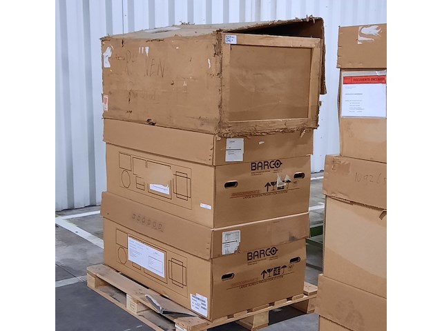 4x projector, barco - afbeelding 7 van  11