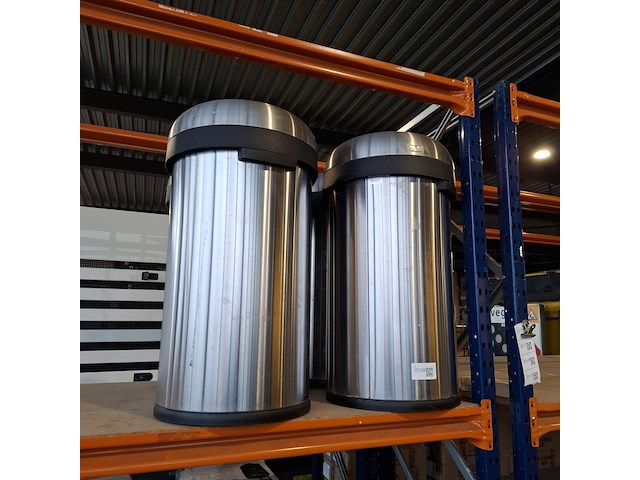 4x prullenbak afvalbak, simplehuman - afbeelding 1 van  4